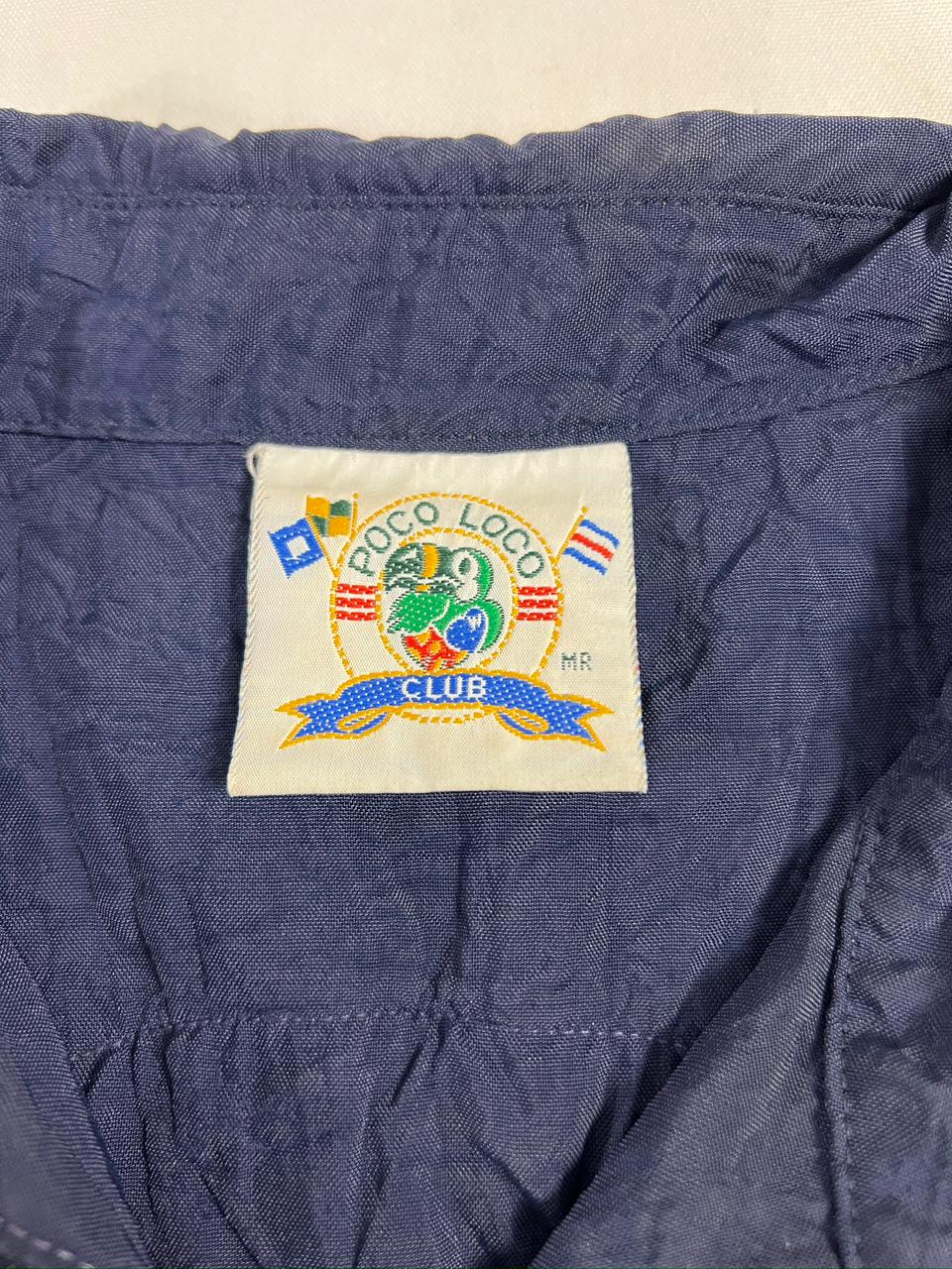 Chamarra ligera azul Vintage