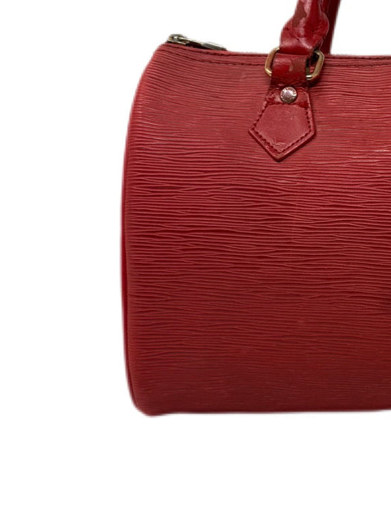 Bolsa roja piel LV dupe